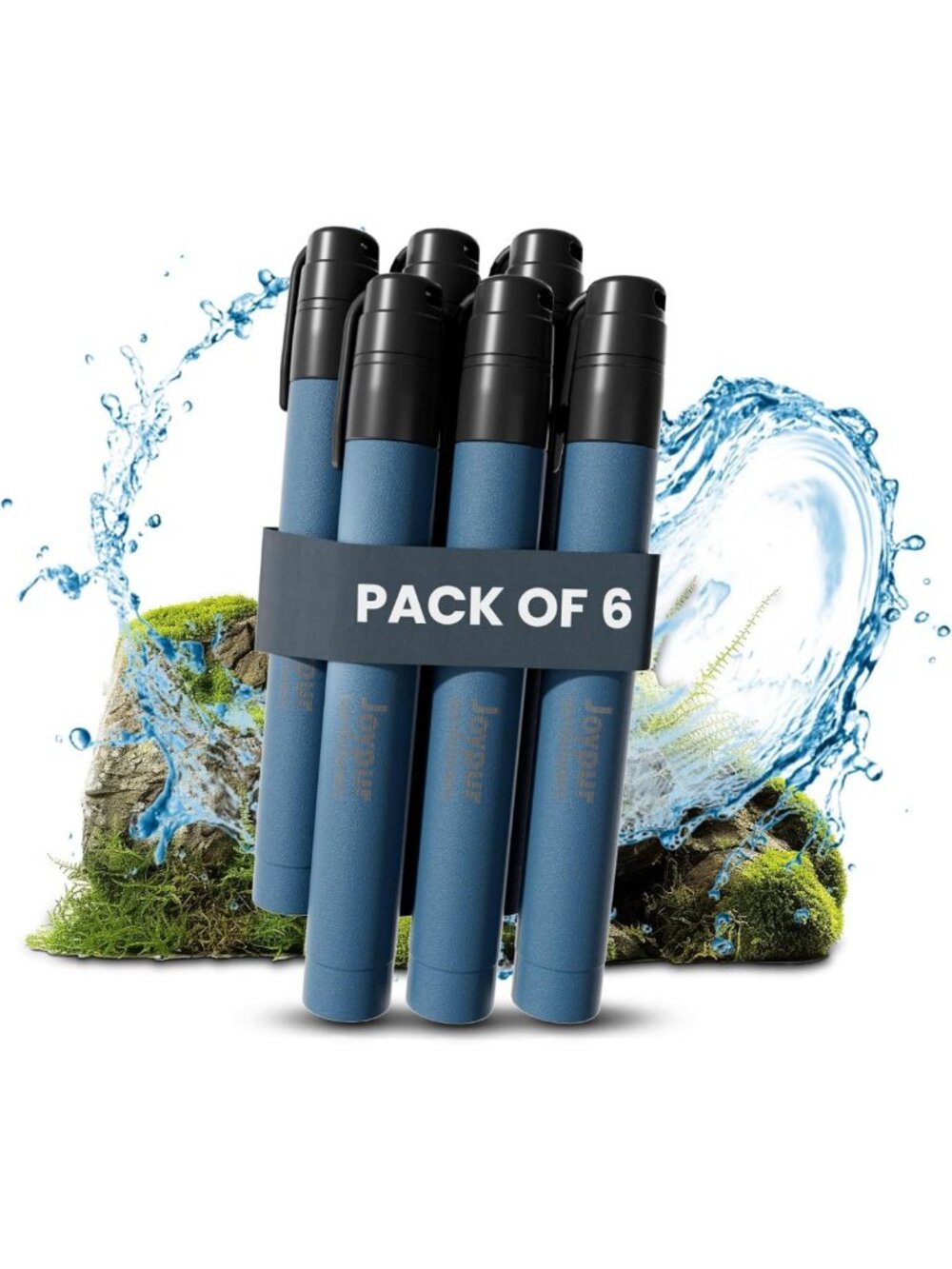 Portable Water Filter Straw - Essential Survival Gear for Camping, Hiking